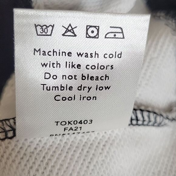 DRAPER JAMES Natalie Gingham Sweatshirt Size Medium NWT - Picture 9 of 10